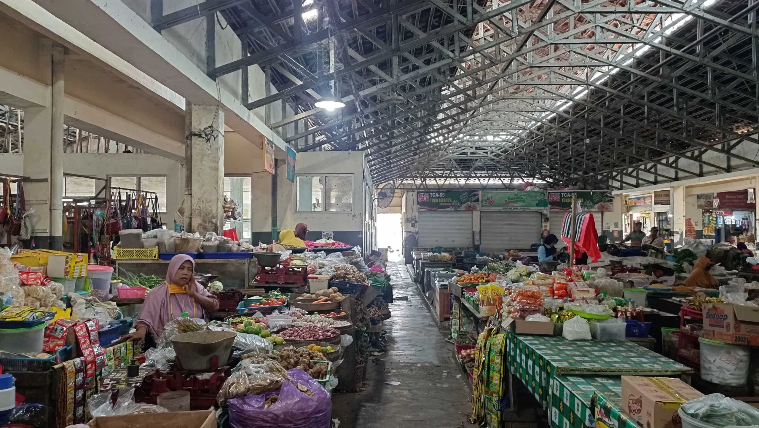 PAD Pasar Pacitan 2023 Masih Kurang 10%, Pemkab Sebut Penyebabnya